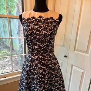 Tory Burch fit and flare dress floral